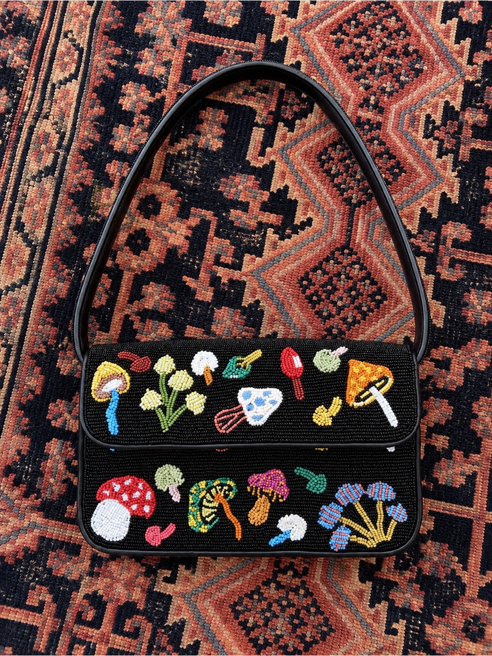 STAUD Mushroom Bead Tommy Bag